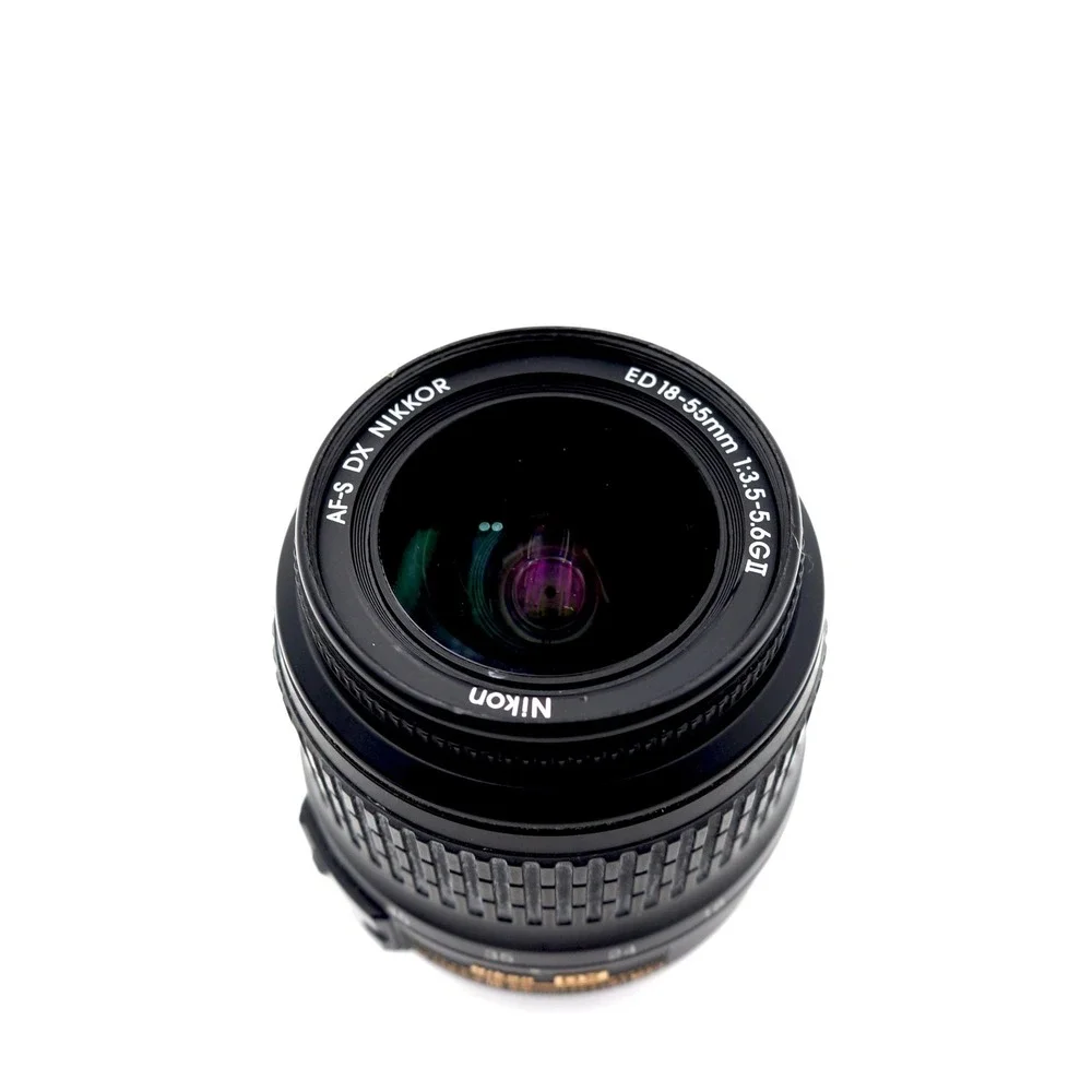 Nikon Dx AF-S Nikkor 18-55mm f/3.5-5.6G II Ed Camera Lens D5100 D5200 D5300 Zoom